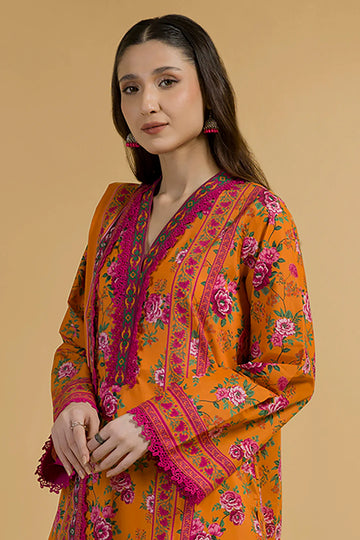 Zellbury Unstitched 2 Piece Printed Lawn Collection