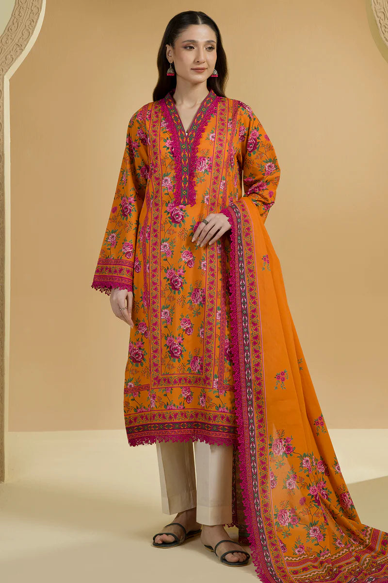 Zellbury Unstitched 2 Piece Printed Lawn Collection