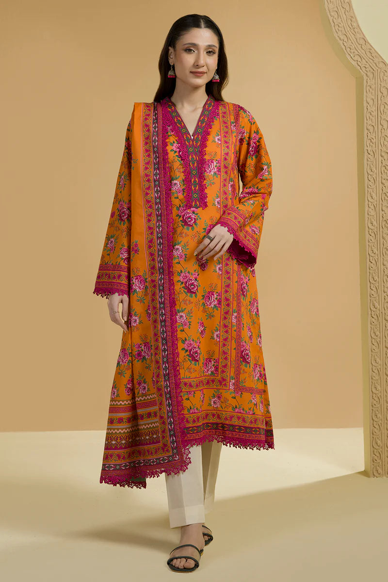 Zellbury Unstitched 2 Piece Printed Lawn Collection