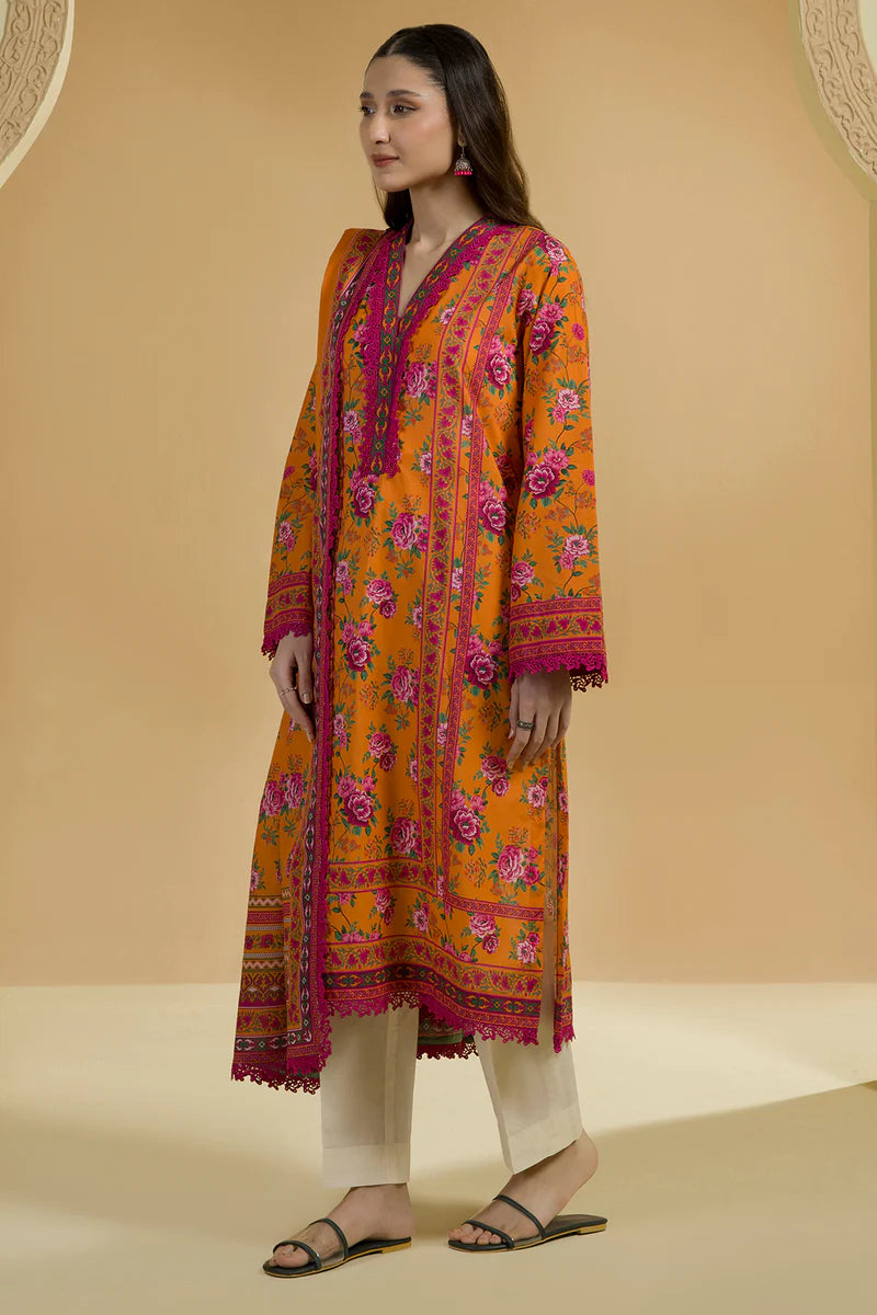 Zellbury Unstitched 2 Piece Printed Lawn Collection