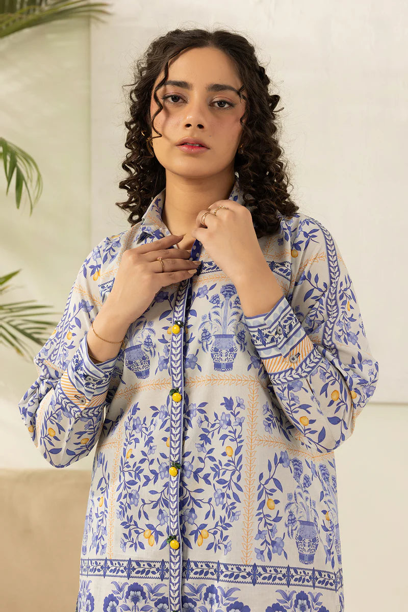 Zellbury Unstitched 2 Piece Printed Lawn Collection