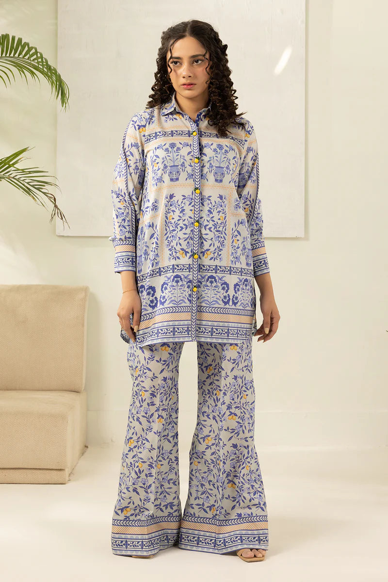 Zellbury Unstitched 2 Piece Printed Lawn Collection
