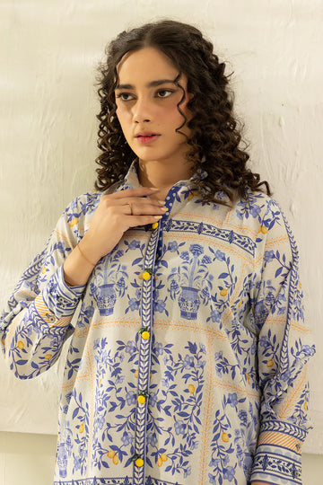 Zellbury Unstitched 2 Piece Printed Lawn Collection