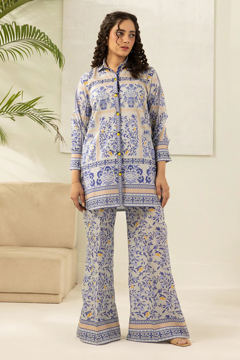 Zellbury Unstitched 2 Piece Printed Lawn Collection