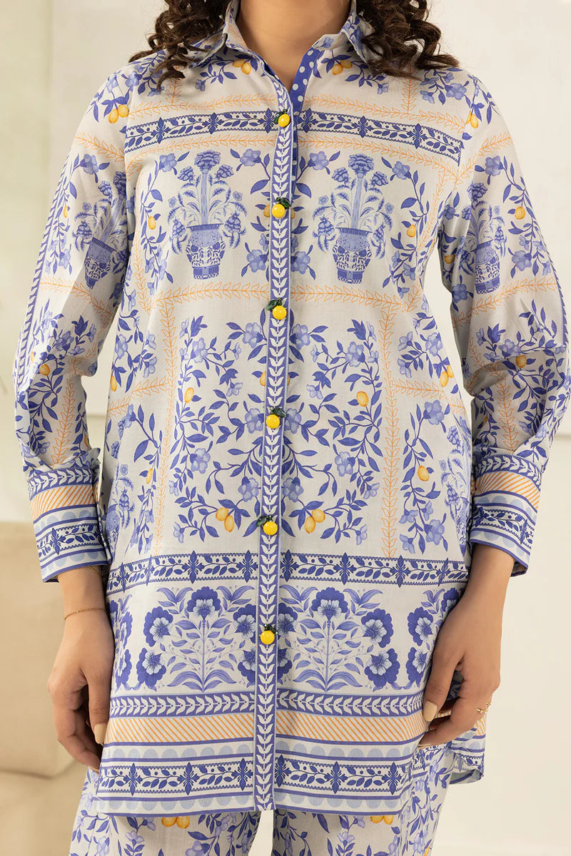Zellbury Unstitched 2 Piece Printed Lawn Collection