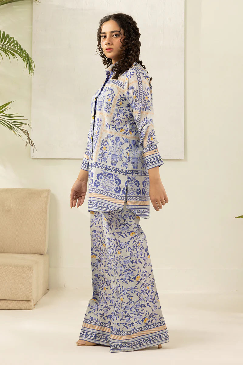 Zellbury Unstitched 2 Piece Printed Lawn Collection