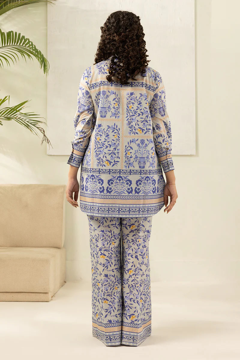 Zellbury Unstitched 2 Piece Printed Lawn Collection
