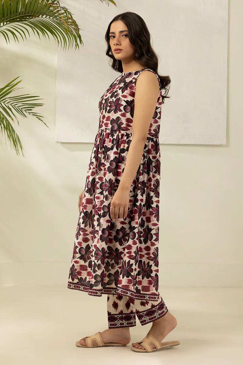 Zellbury Unstitched 2 Piece Printed Lawn Collection