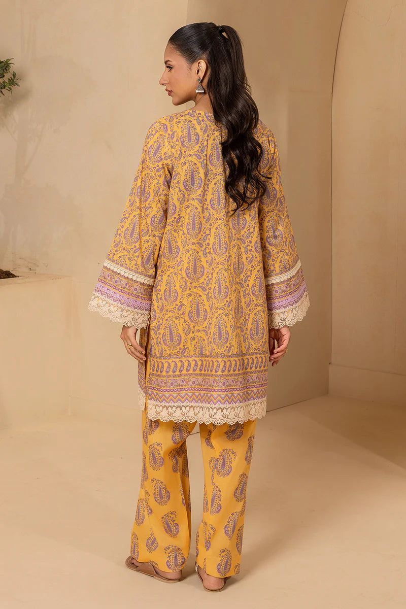 Zellbury Unstitched 2 Piece Printed Lawn Collection