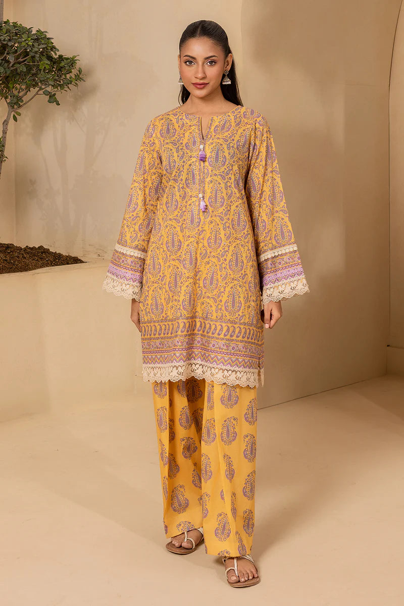 Zellbury Unstitched 2 Piece Printed Lawn Collection