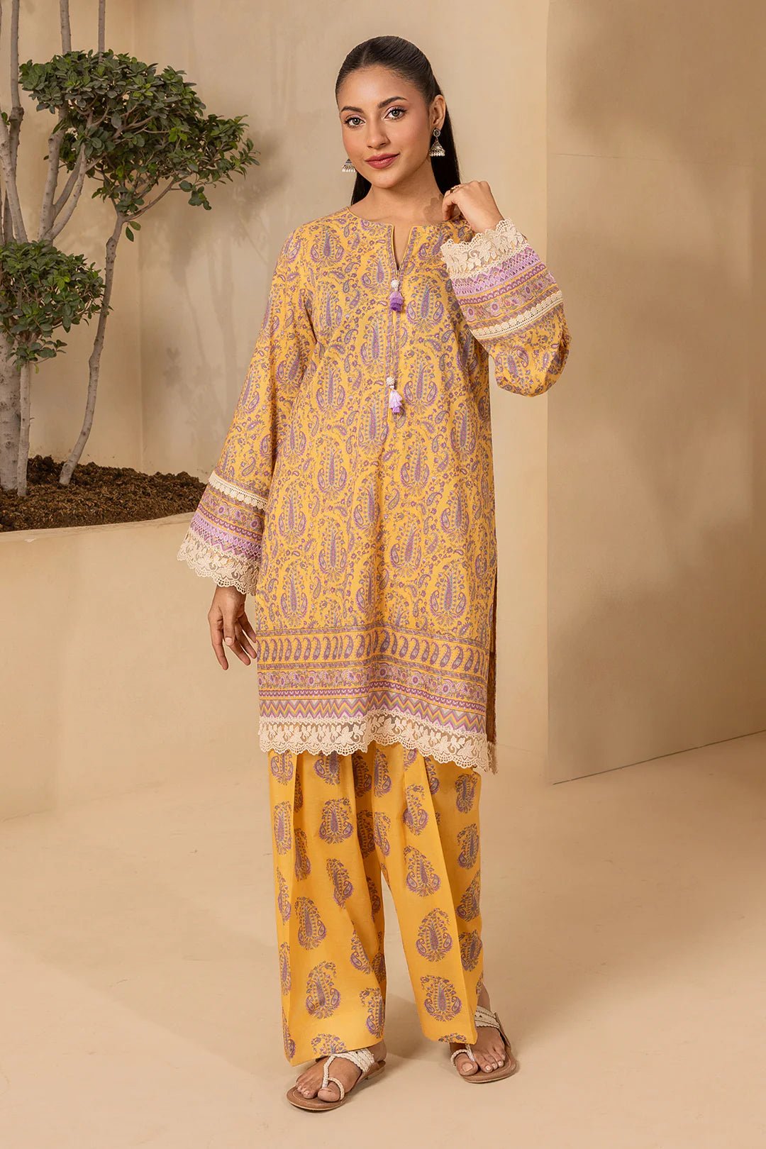 Zellbury Unstitched 2 Piece Printed Lawn Collection