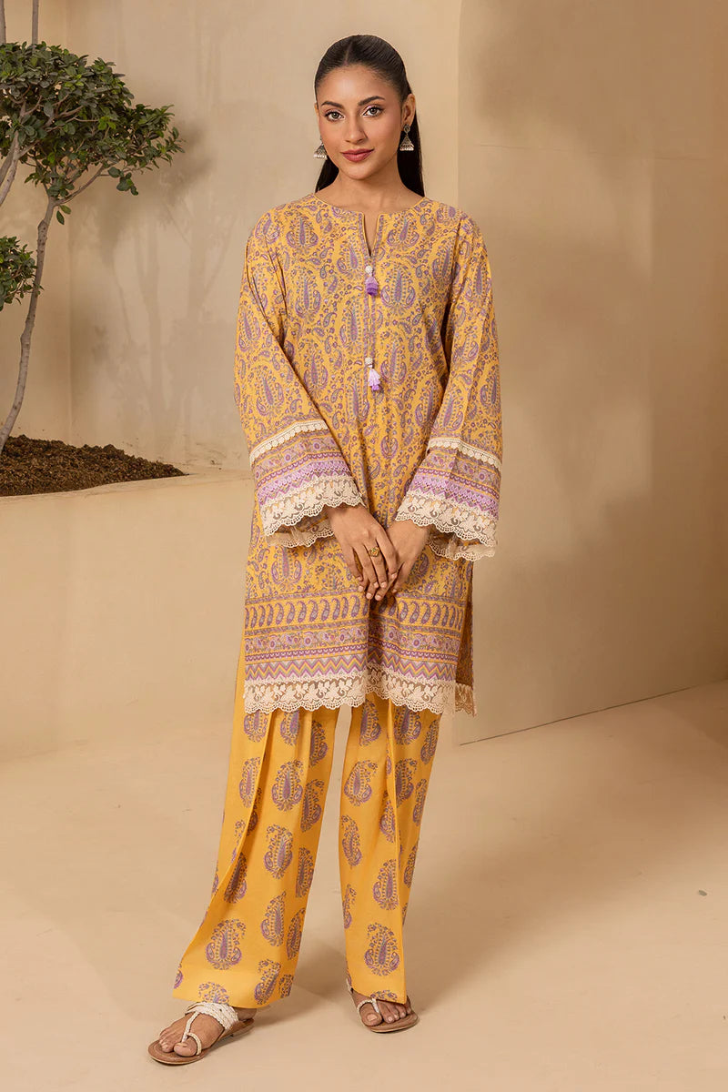 Zellbury Unstitched 2 Piece Printed Lawn Collection
