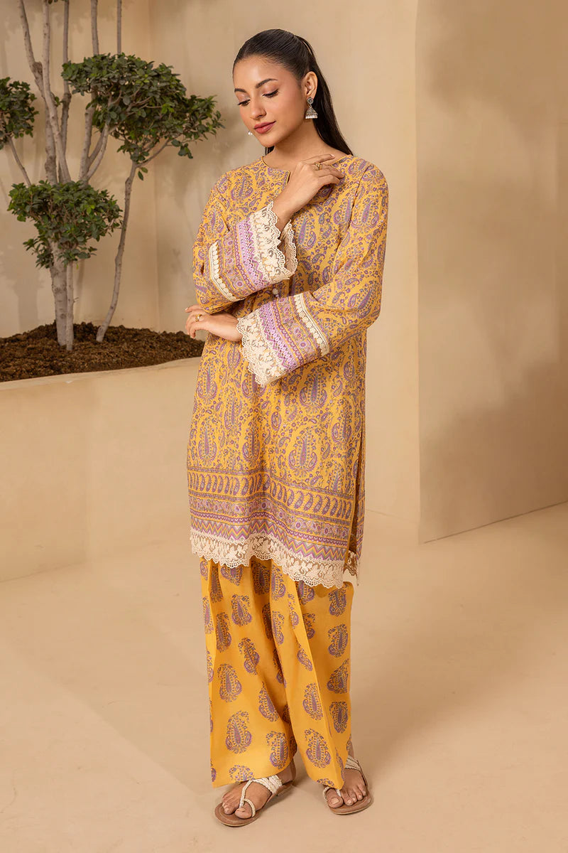 Zellbury Unstitched 2 Piece Printed Lawn Collection