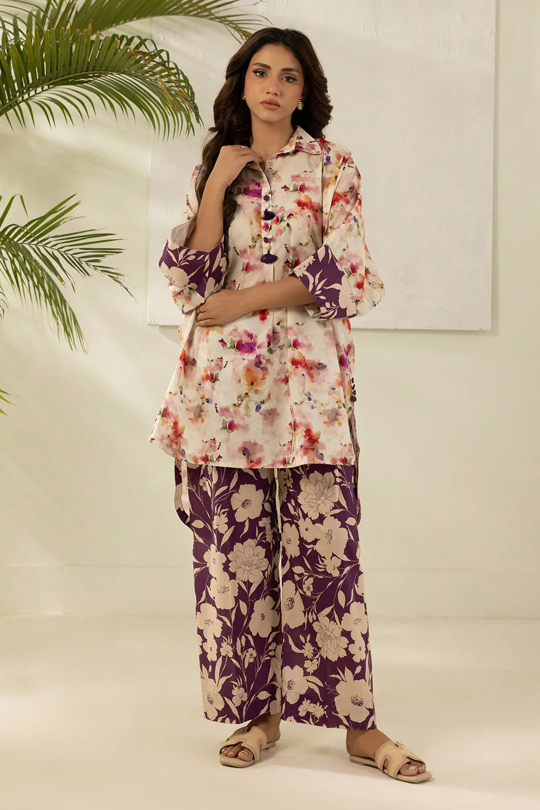 Zellbury Unstitched 2 Piece Printed Lawn Collection
