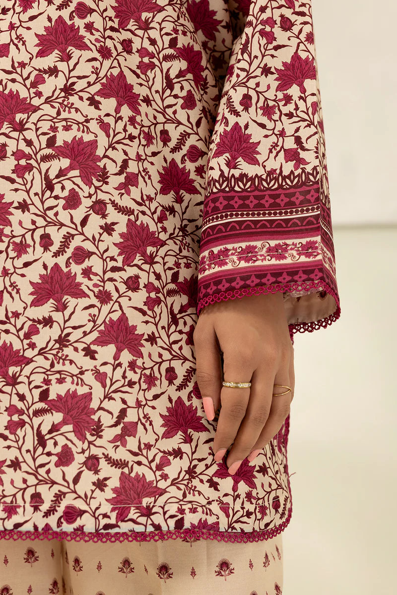 Zellbury Unstitched 2 Piece Printed Lawn Collection