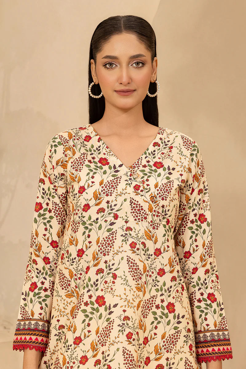 Zellbury Unstitched 2 Piece Printed Lawn Collection