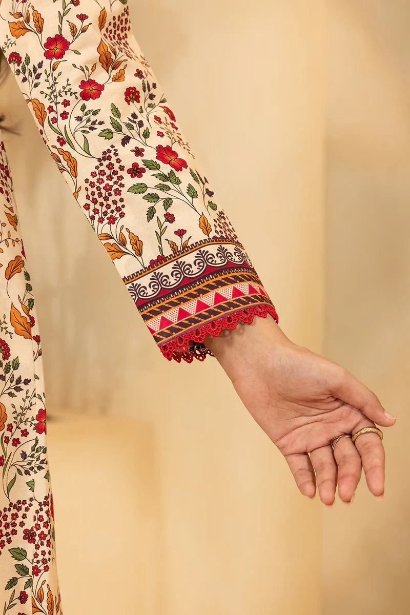 Zellbury Unstitched 2 Piece Printed Lawn Collection