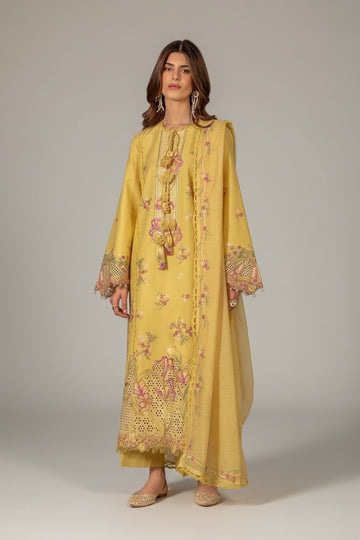 Maria B Chiffon Three Piece - Original Imported Pakistani Brand Cloth New Arrival
